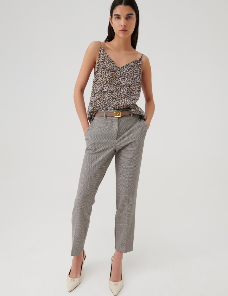 Flannel trousers - Grey - Marella