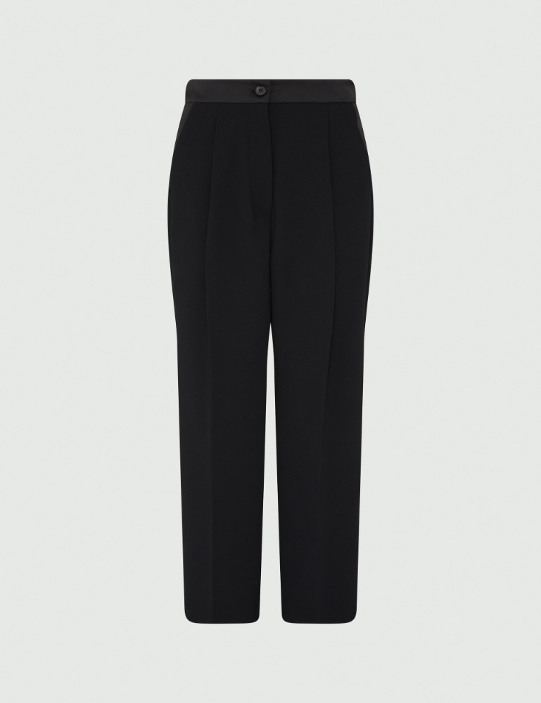 Pantalones de crepé - Negro - Marella - 2