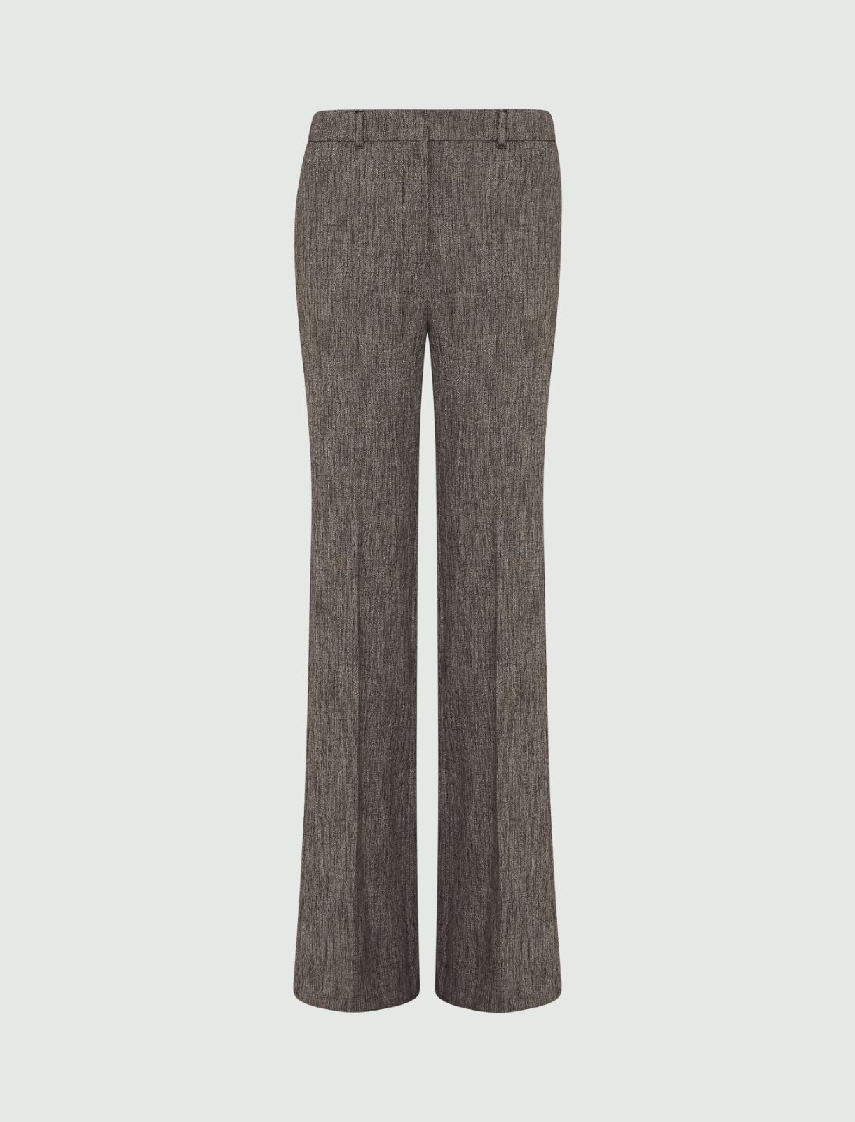 Flared trousers - Brown - Marella - 5