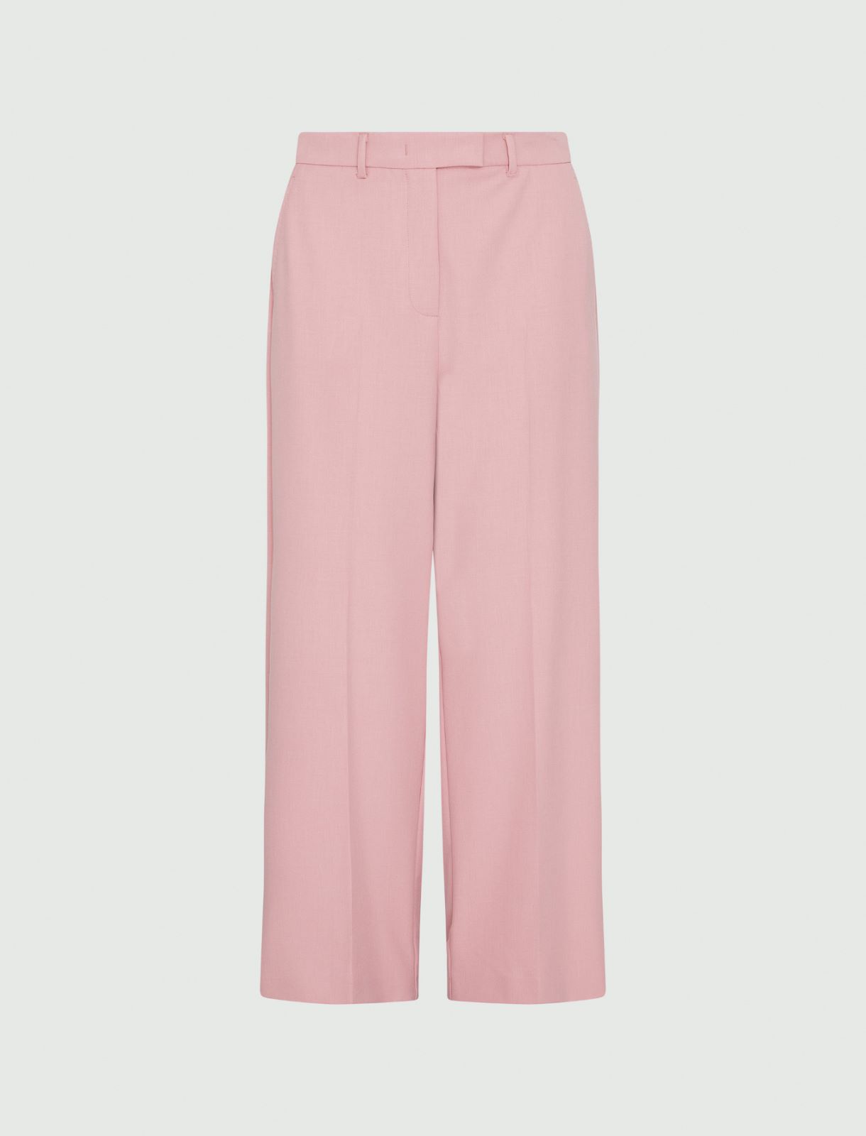 Spodnie z szeroką nogawką - Różowy - Marella - 2