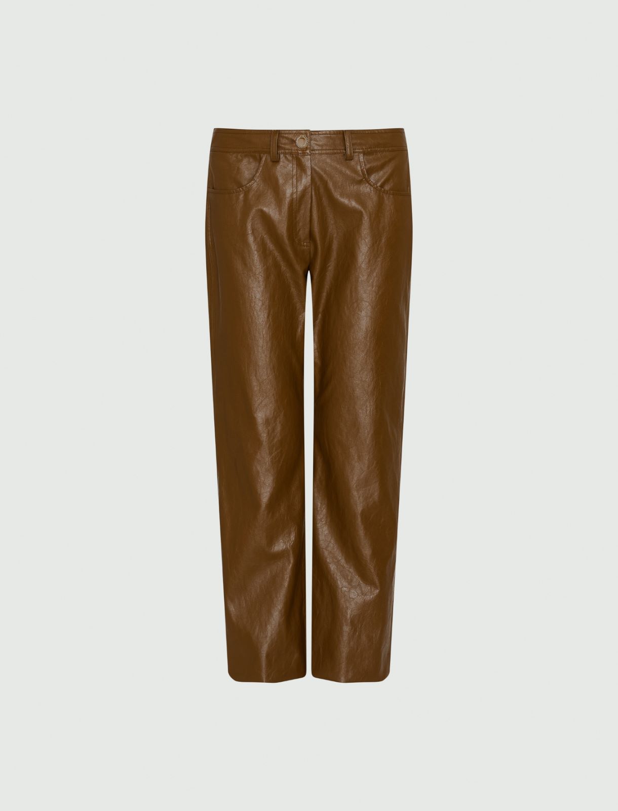 Straight-leg trousers - Olive - Marella - 5