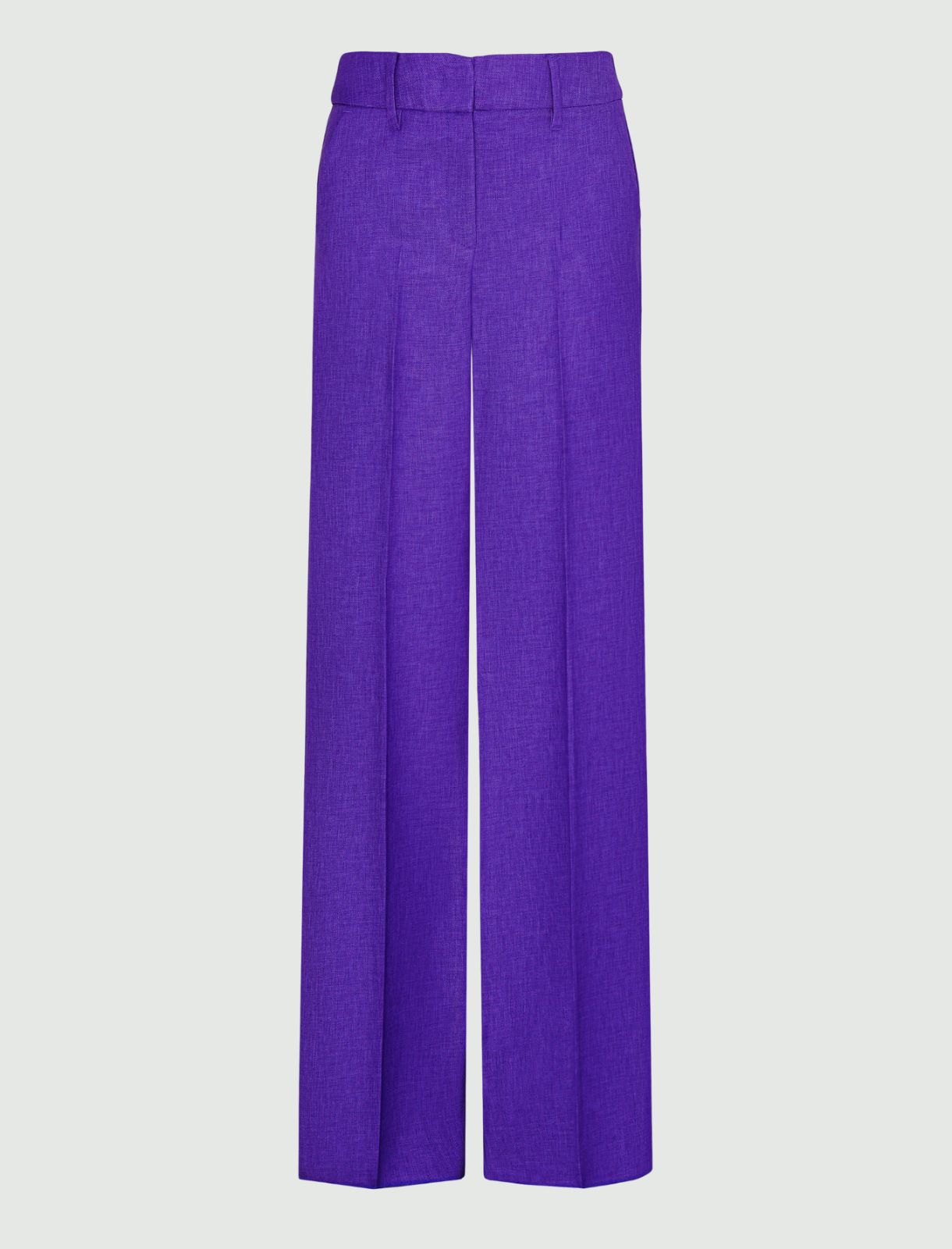 Wide-leg trousers - Dark violet - Marella - 5
