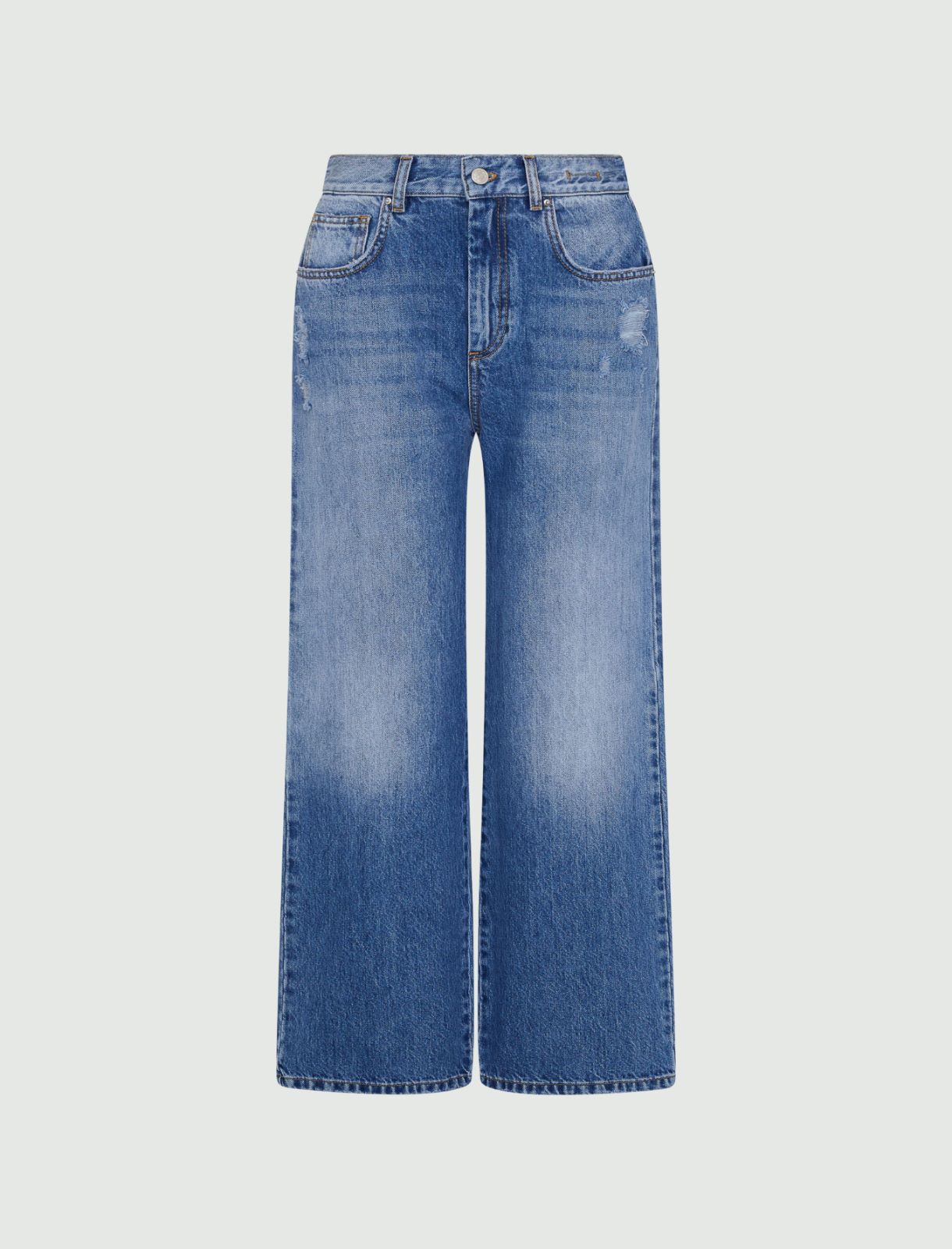 Wide Leg-Jeans - Jeansblau - Marella - 6