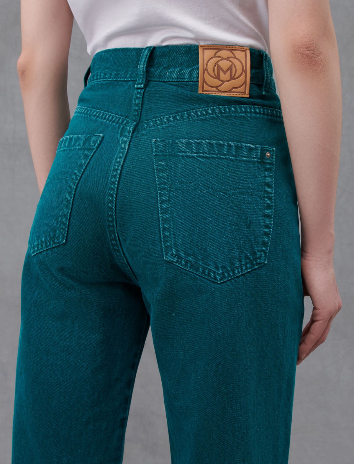 Wide-leg jeans - Green - Marella - 5