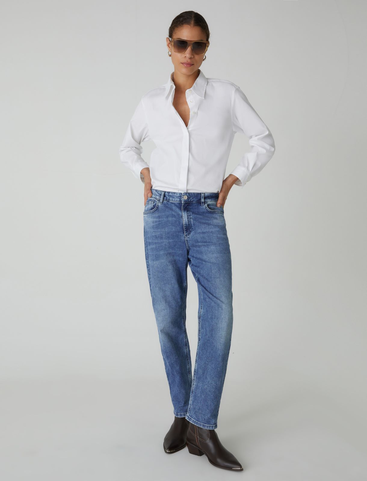 Jean tomboy - Bleu jeans - Marella