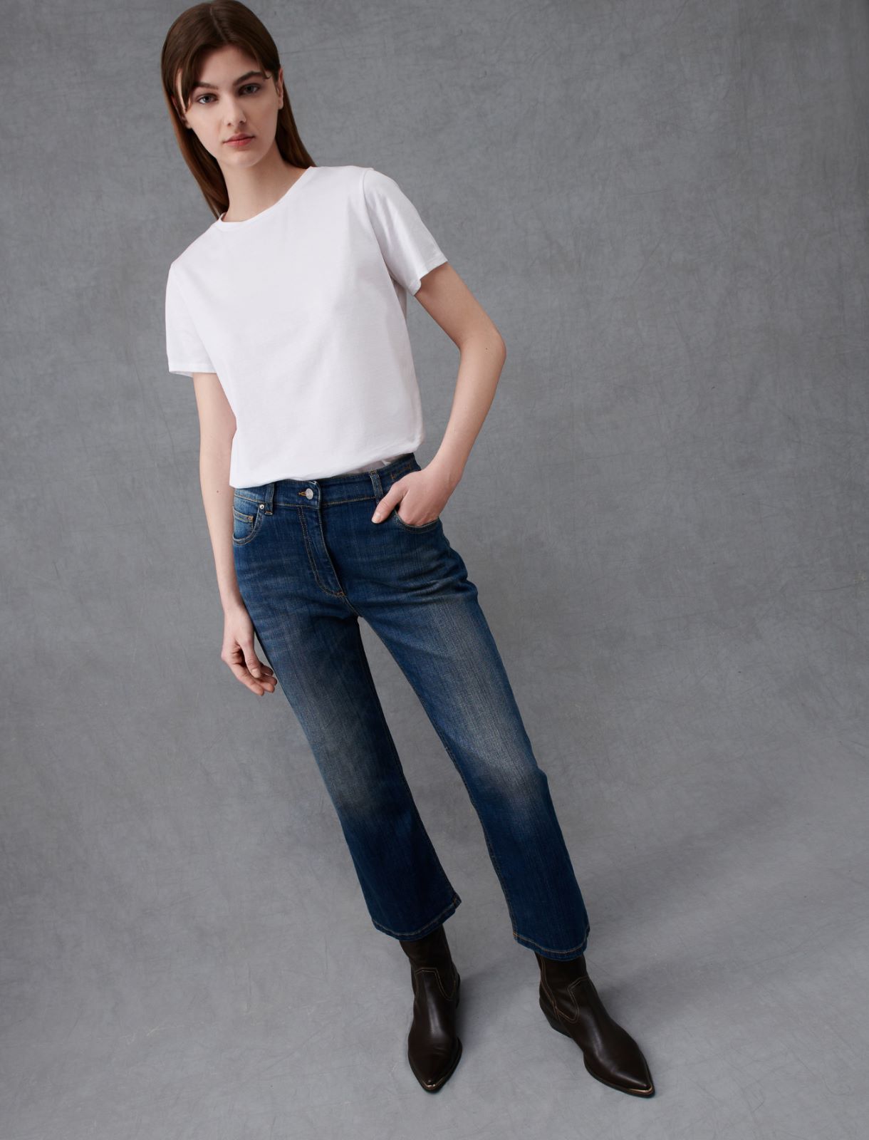 Jean patte d’éph - Bleu jeans - Marella - 3