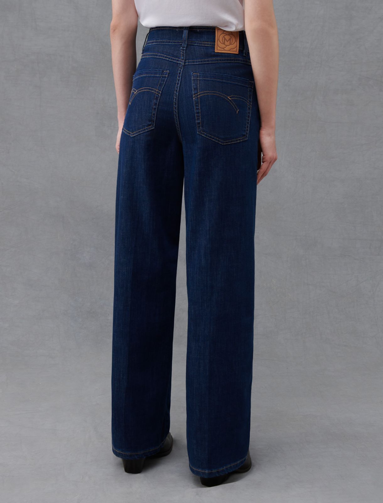 Wide Leg-Jeans - Jeansblau - Marella - 4