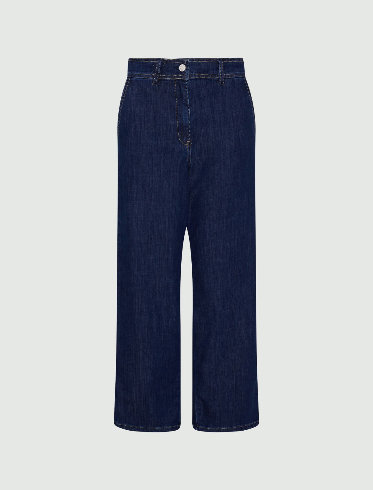 Jean wide leg - Bleu jeans - Marella - 6