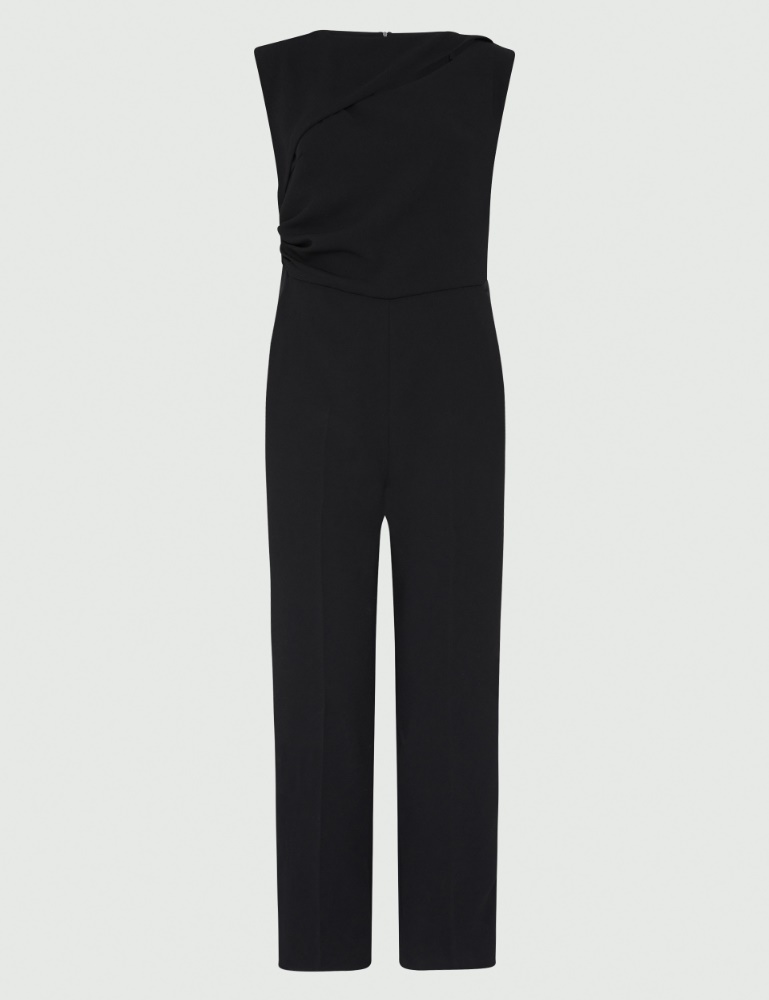 Crepe jumpsuit - Black - Marella - 2