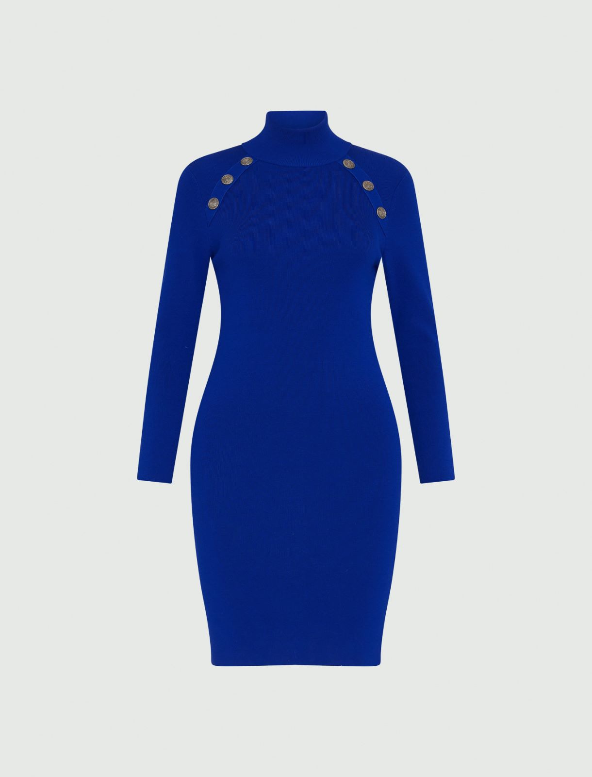 Knit dress - Cornflower blue - Marella - 5