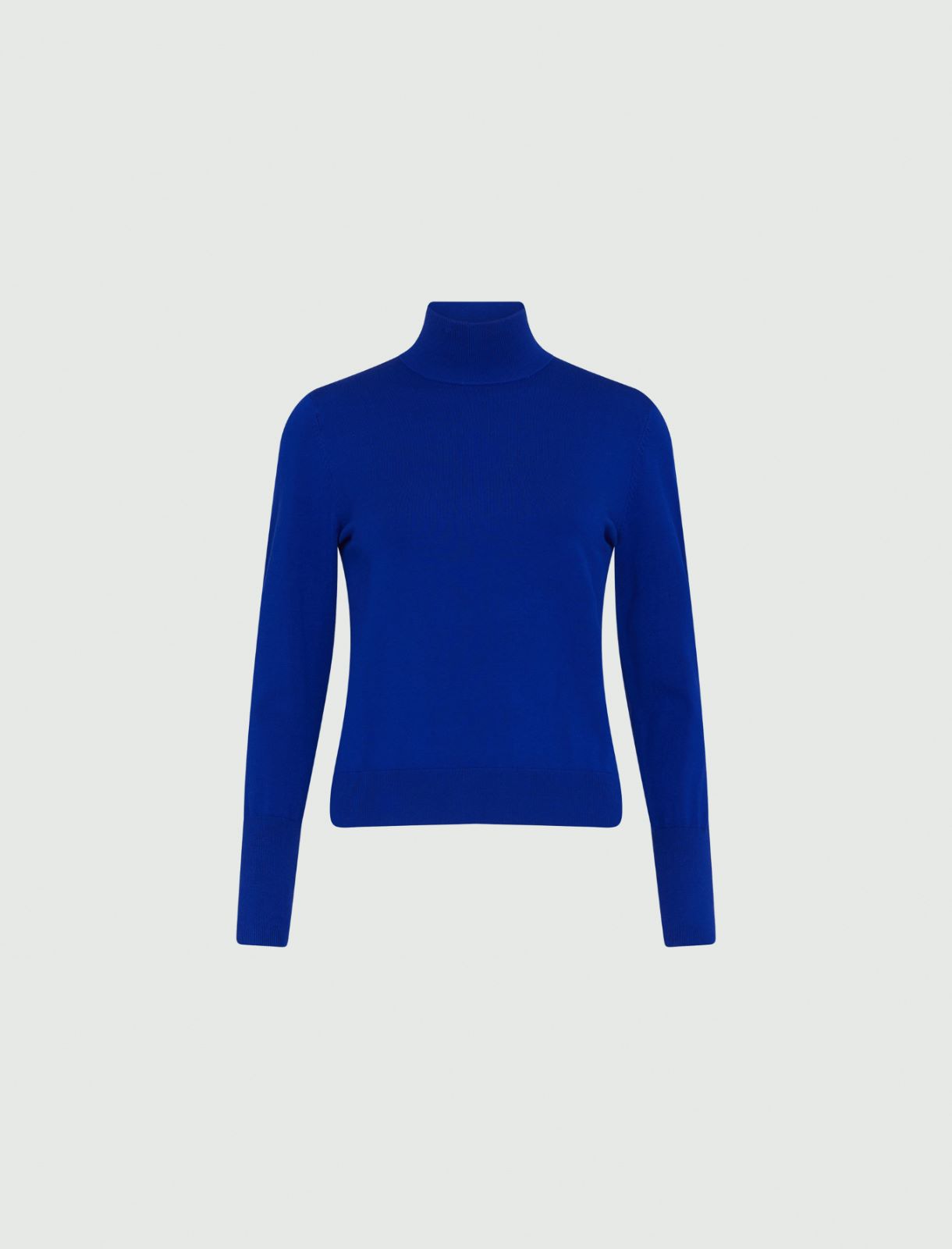 Slim-fit sweater - Cornflower blue - Marella - 5