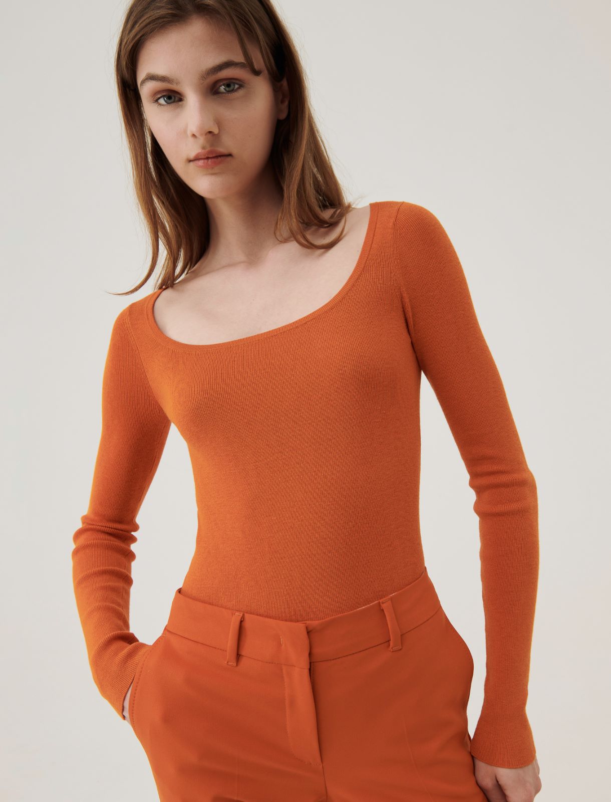 Slim-fit sweater - Rust - Marella - 3