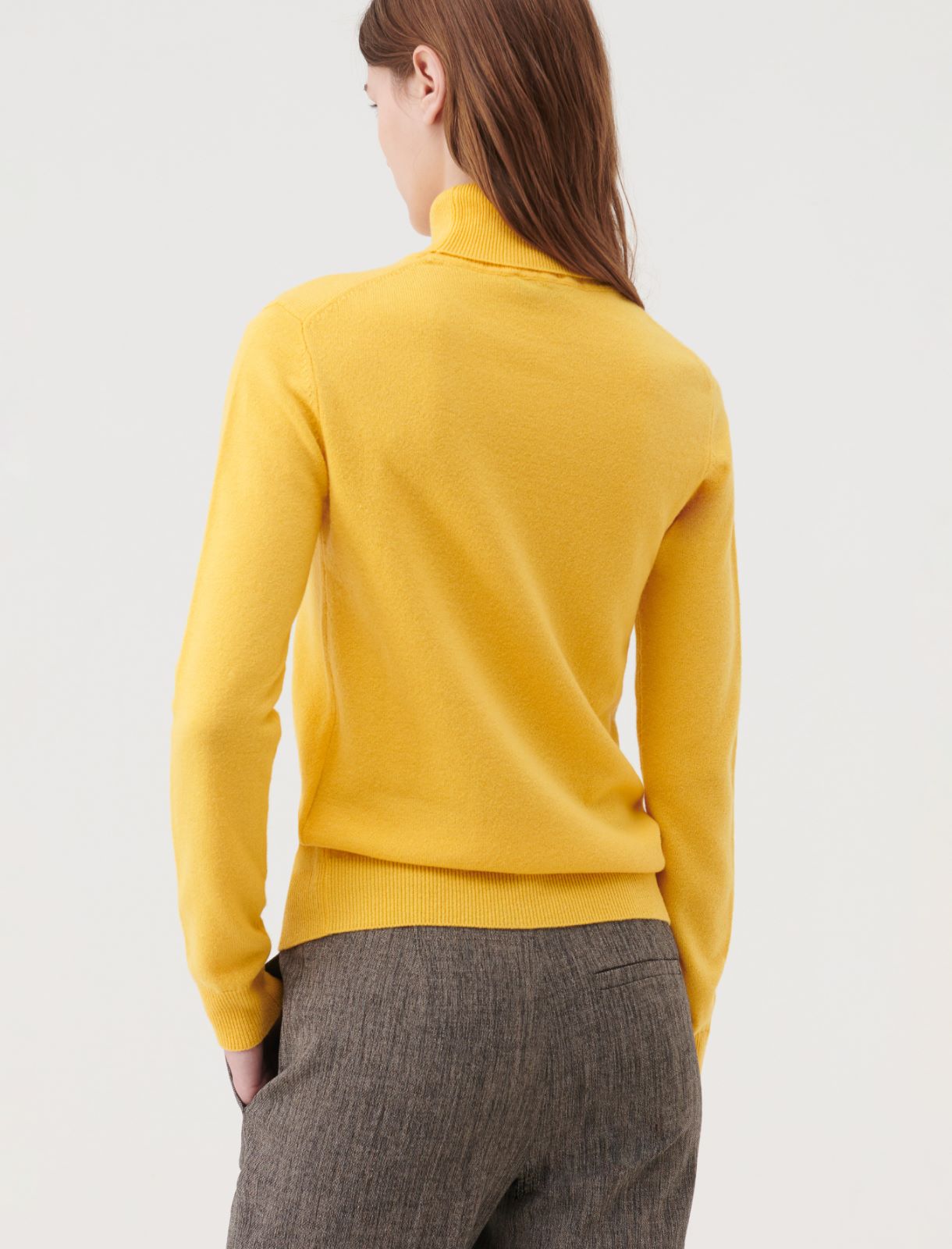 Pullover mit hohem Kragen - Gelb - Marella - 2