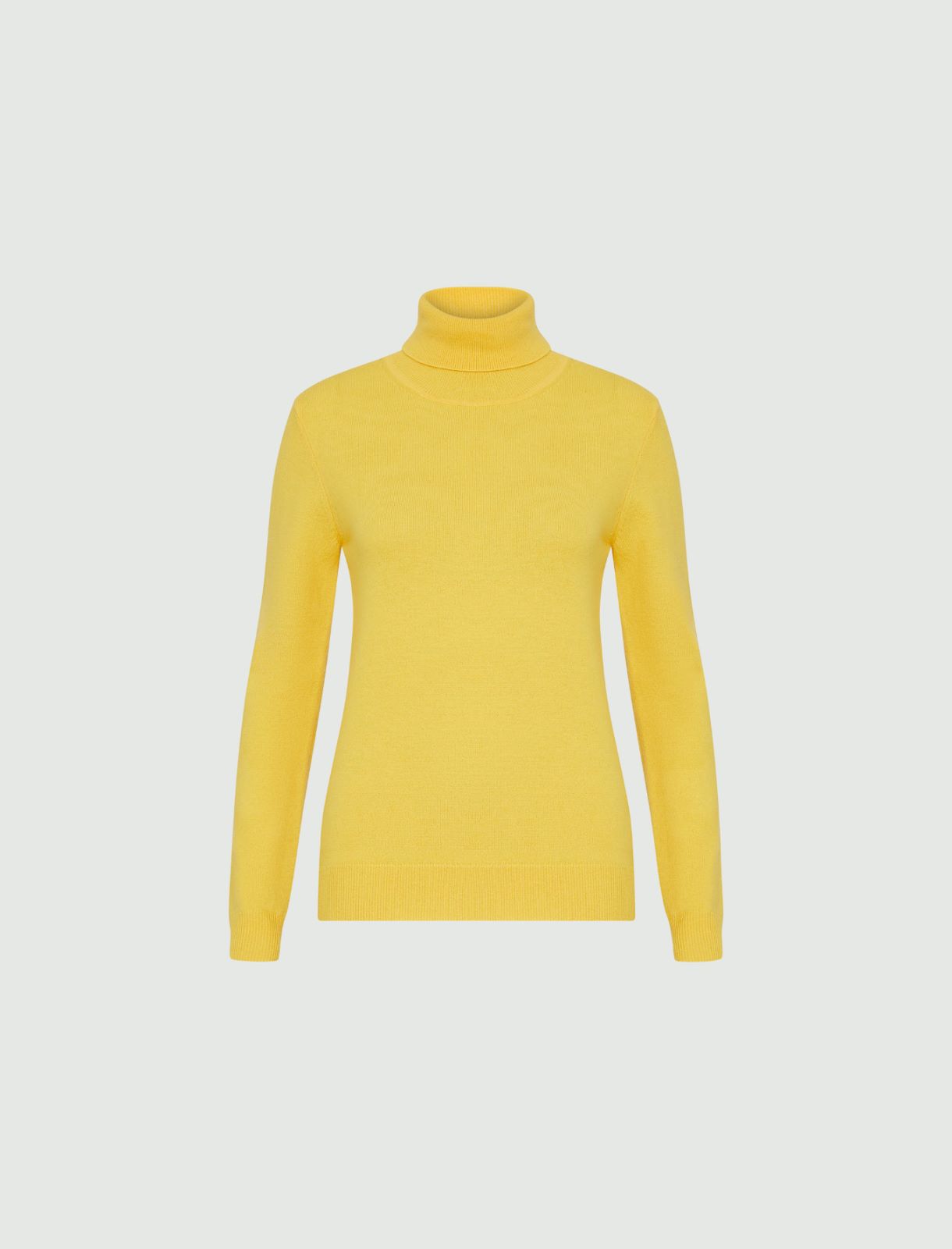 High-neck sweater - Yellow - Marella - 2