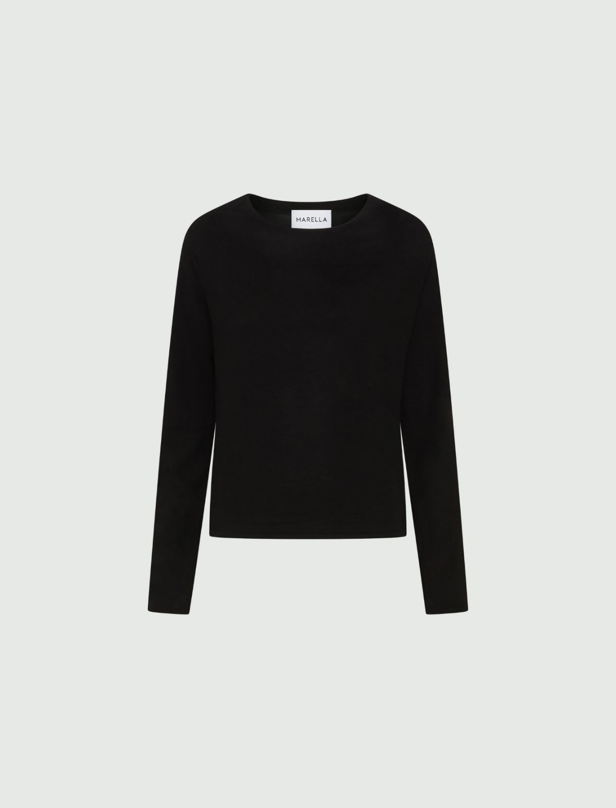 Slim-fit sweater - Black - Marella - 5