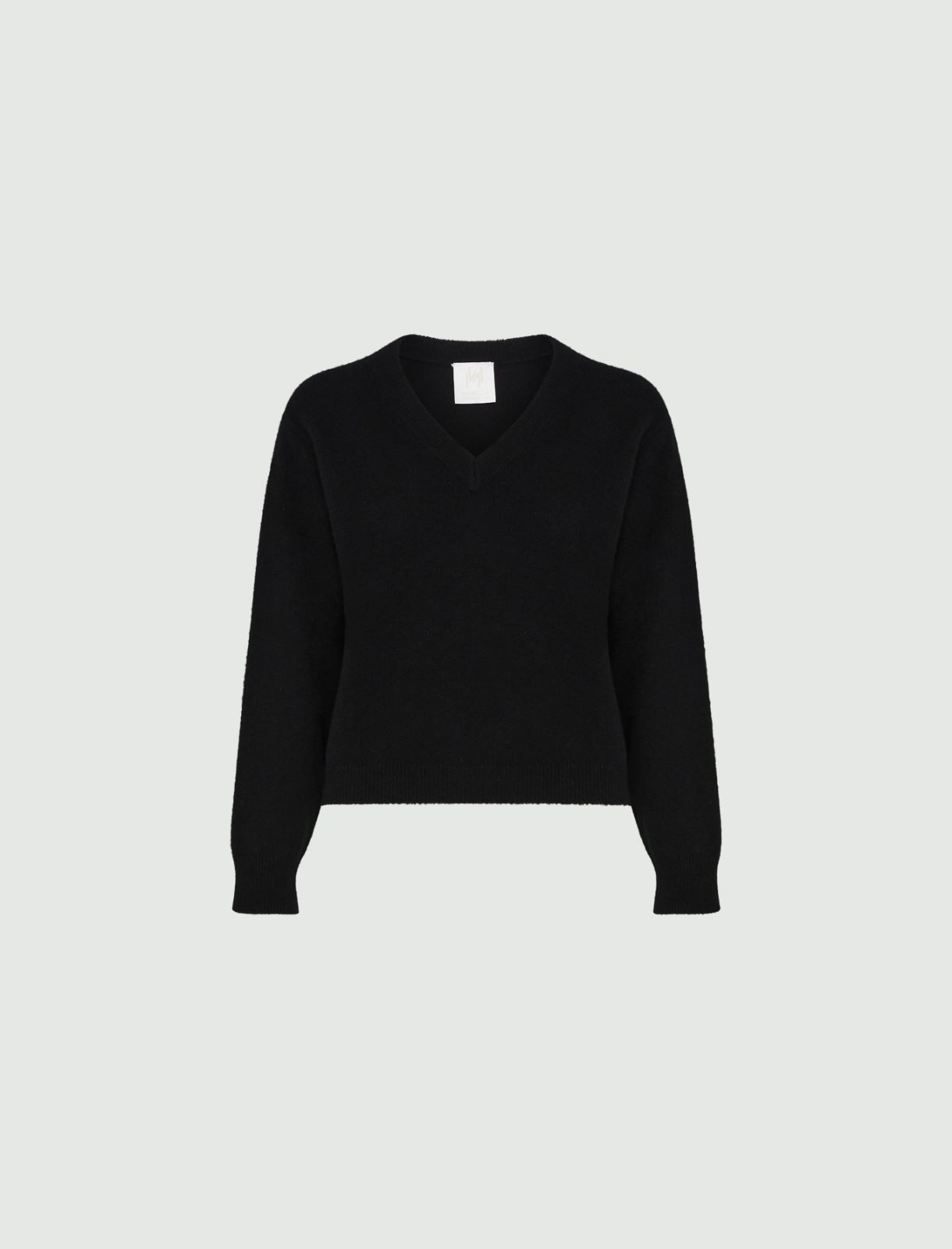 Cashmere and wool sweater - Black - Marella - 5