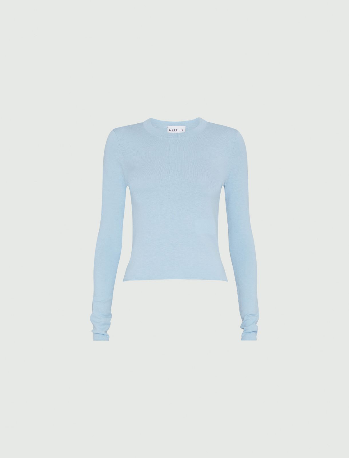 Slim sweater - Sky-blue - Marella - 6