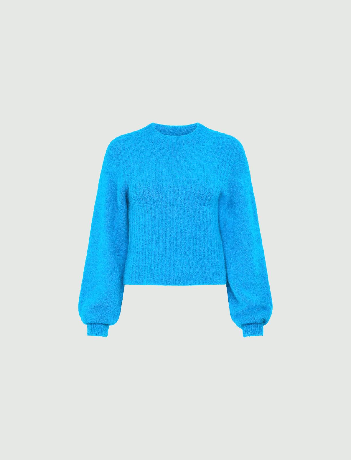 High-neck sweater - Turquoise - Marella - 5