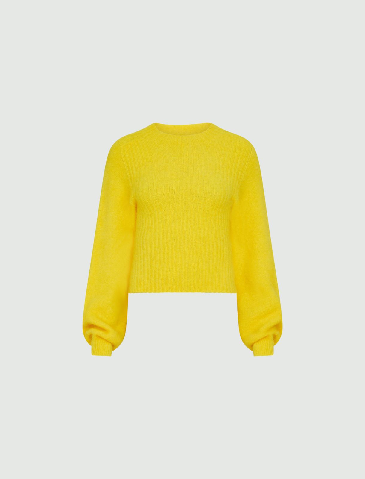 High-neck sweater - Yellow - Marella - 5