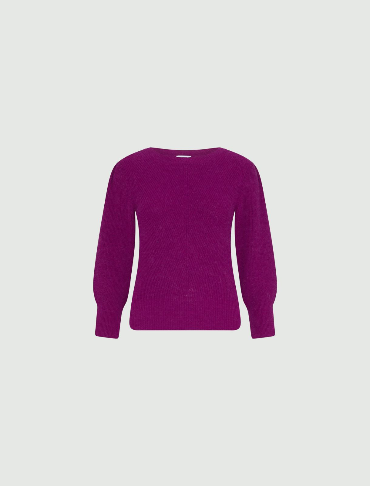 Pullover aus Alpakamischgarn - Violett - Marella - 6