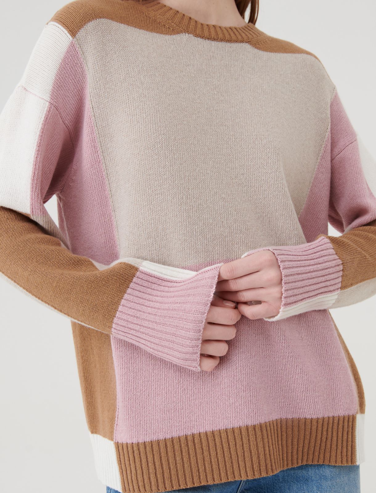 Wool-blend sweater - Camel - Marella - 4