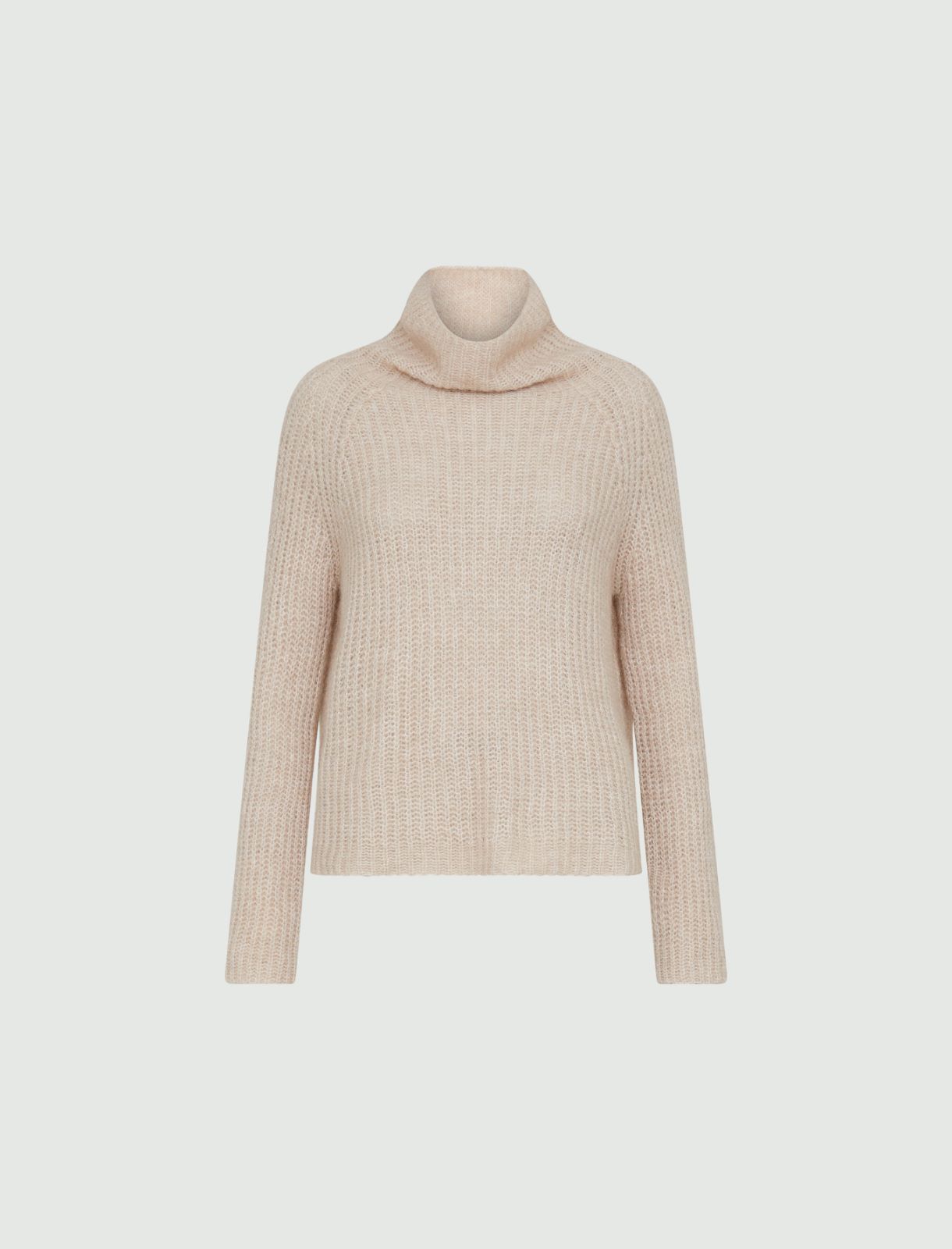 Alpaca-blend sweater - Natural - Marella - 5