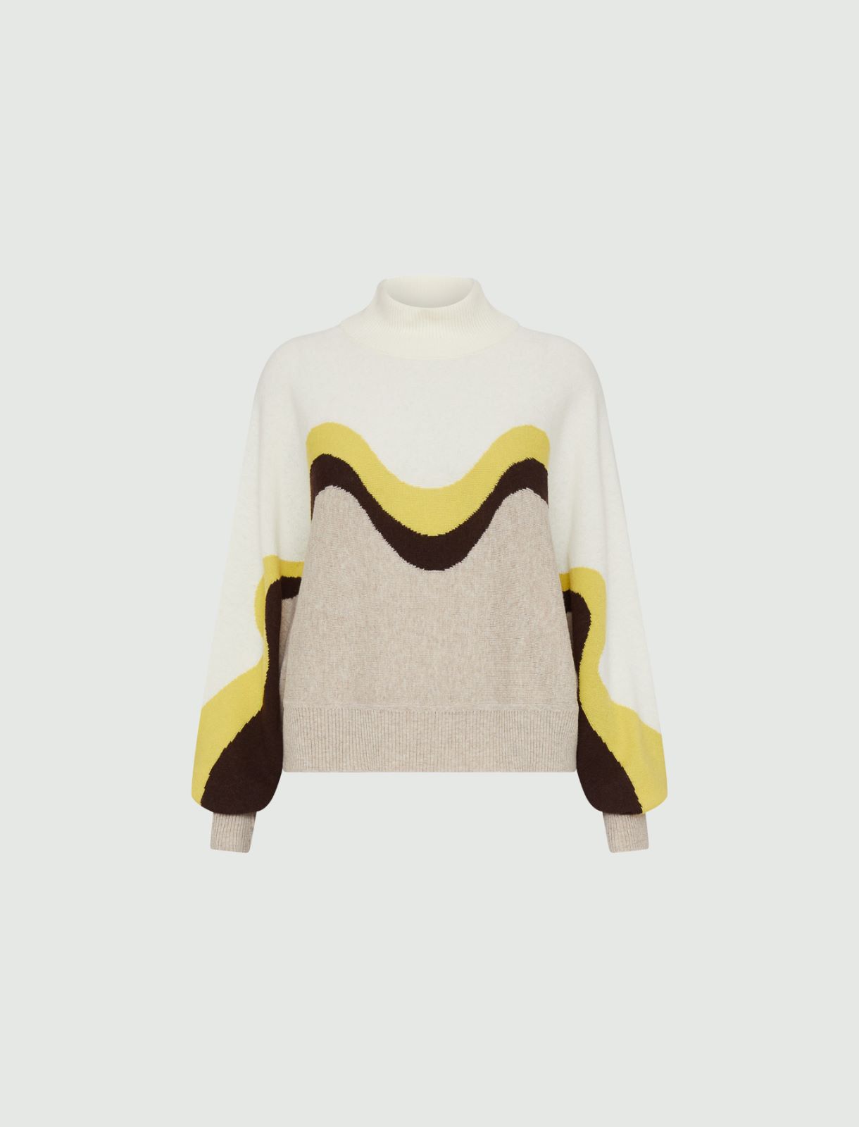 Inlay sweater - Sunflower - Marella - 5