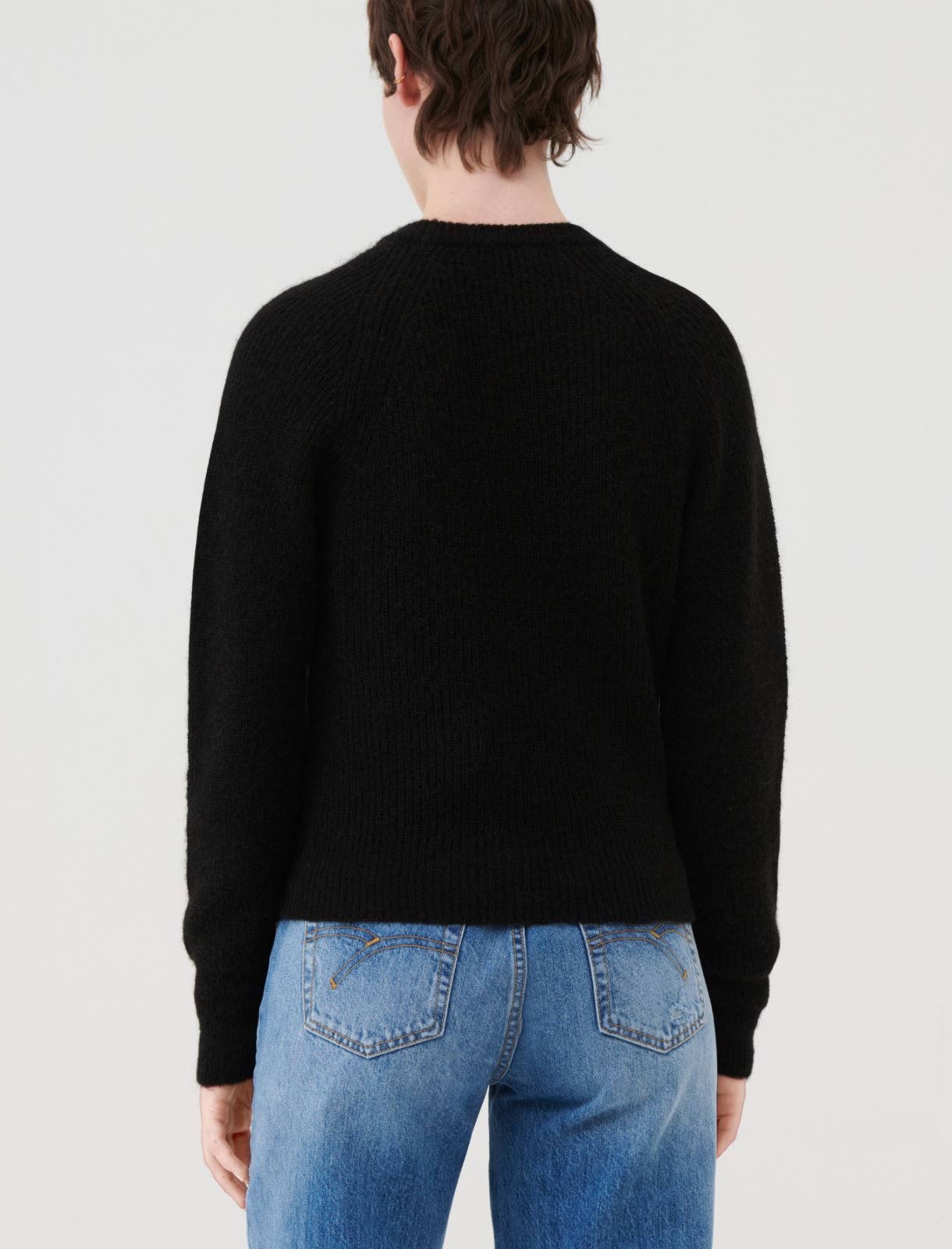 cut out-fit sweater - Black - Marella - 2