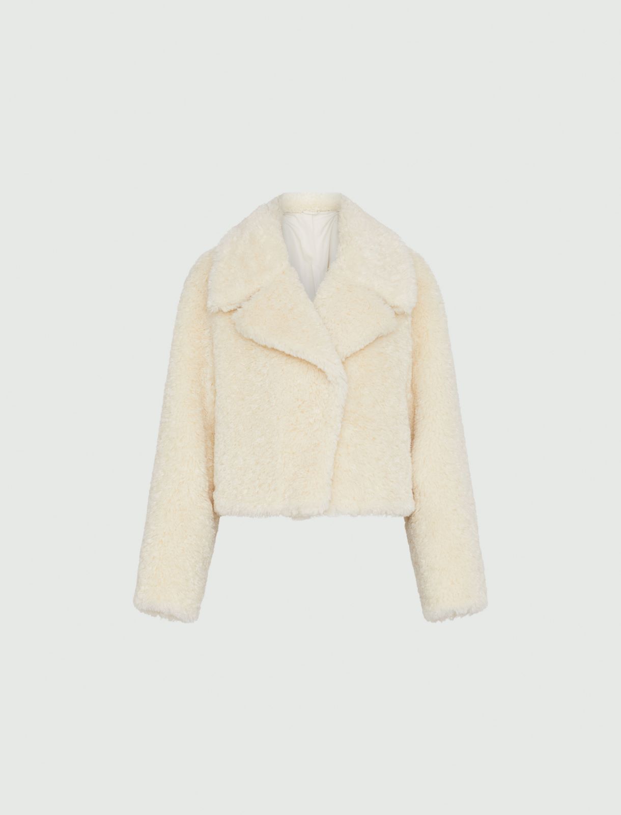 Boxy  jacket - Cream - Marella - 2