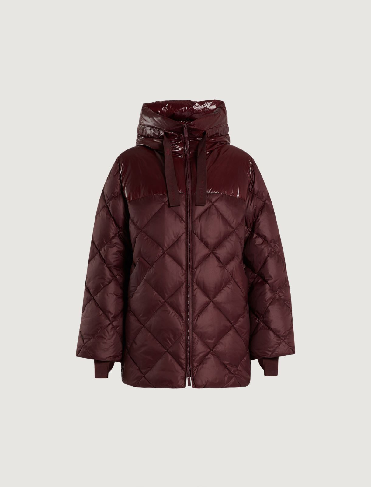 Quilted padded jacket - Bordeaux - Marella - 5