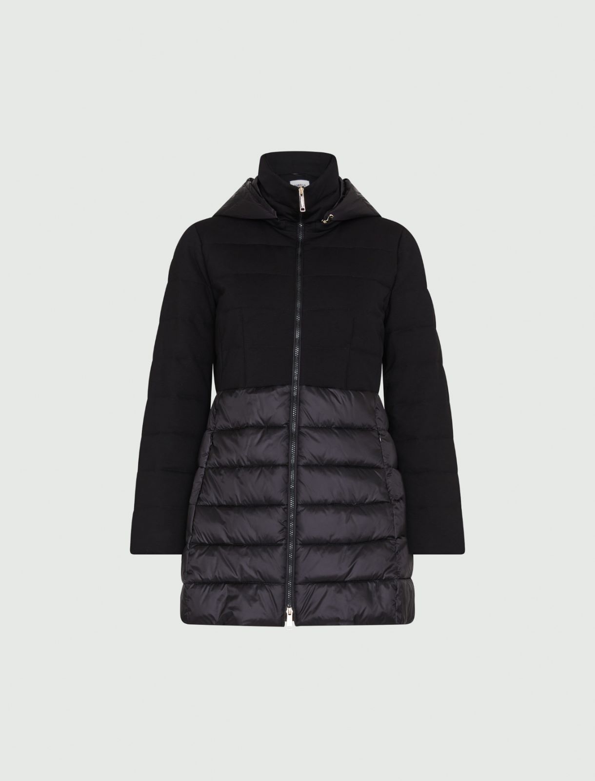 Fit-and-flare down jacket - Black - Marella - 5