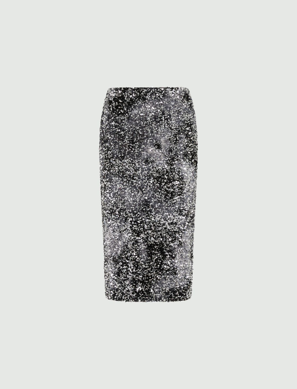 Sequined skirt - Black - Marella - 5