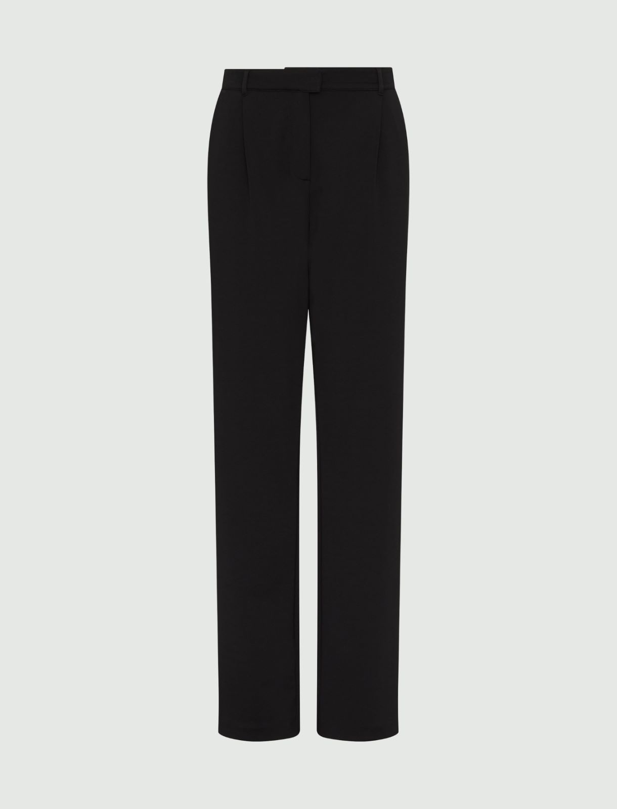 Pleats trousers - Black - Marella - 5