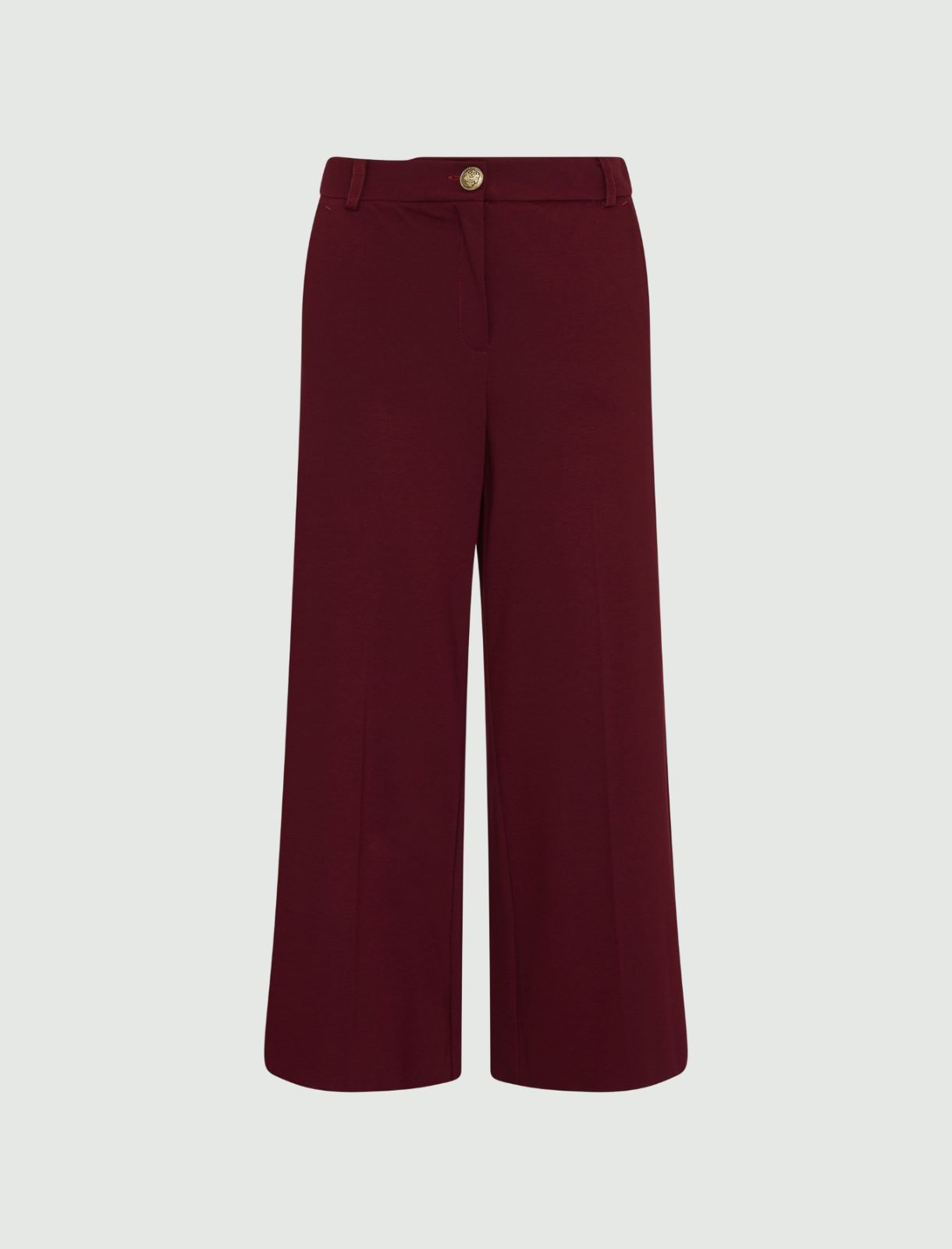 Pantaloni wide leg - Bordeaux - Marella - 2