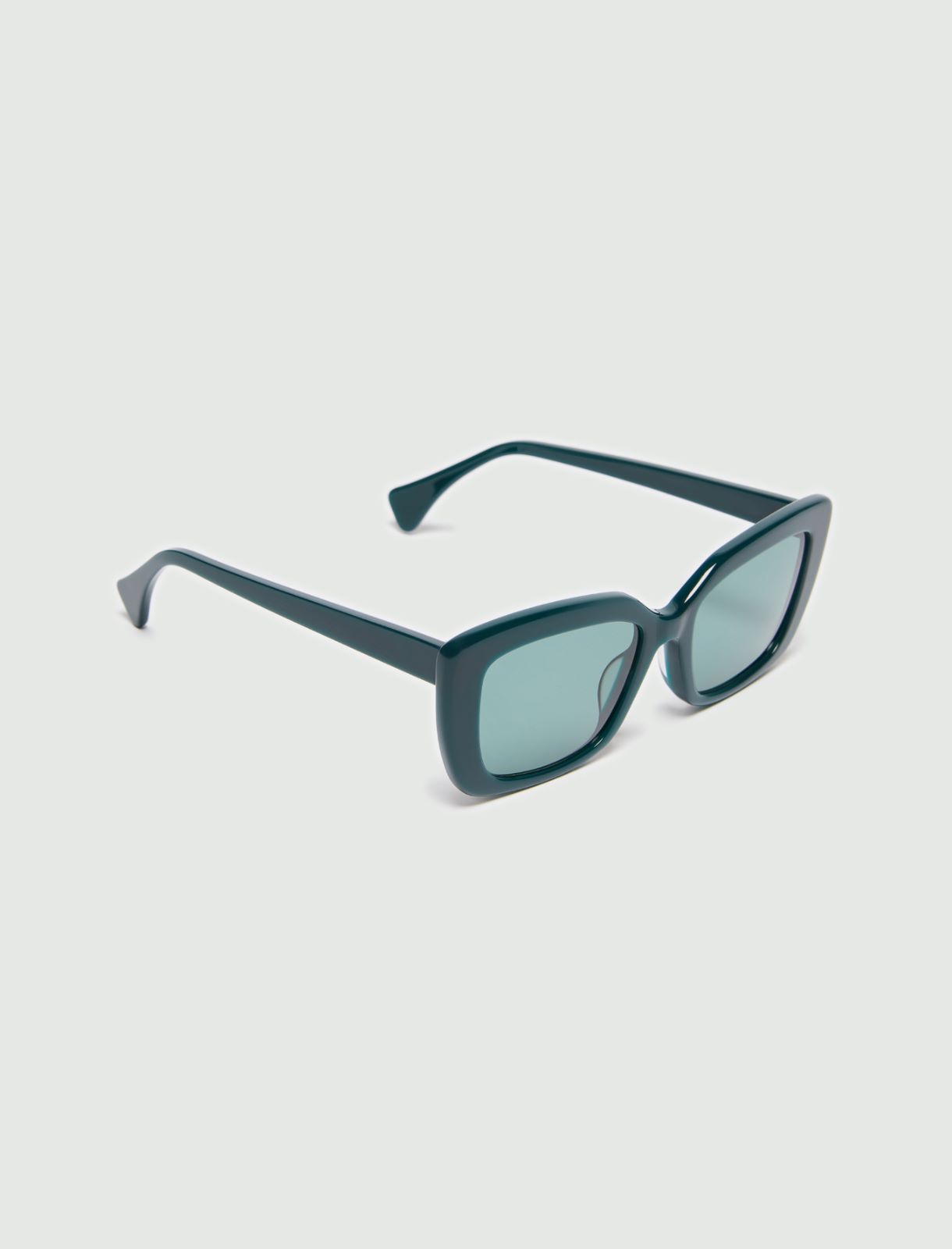 Acetate sunglasses - Dark green - Marella - 2