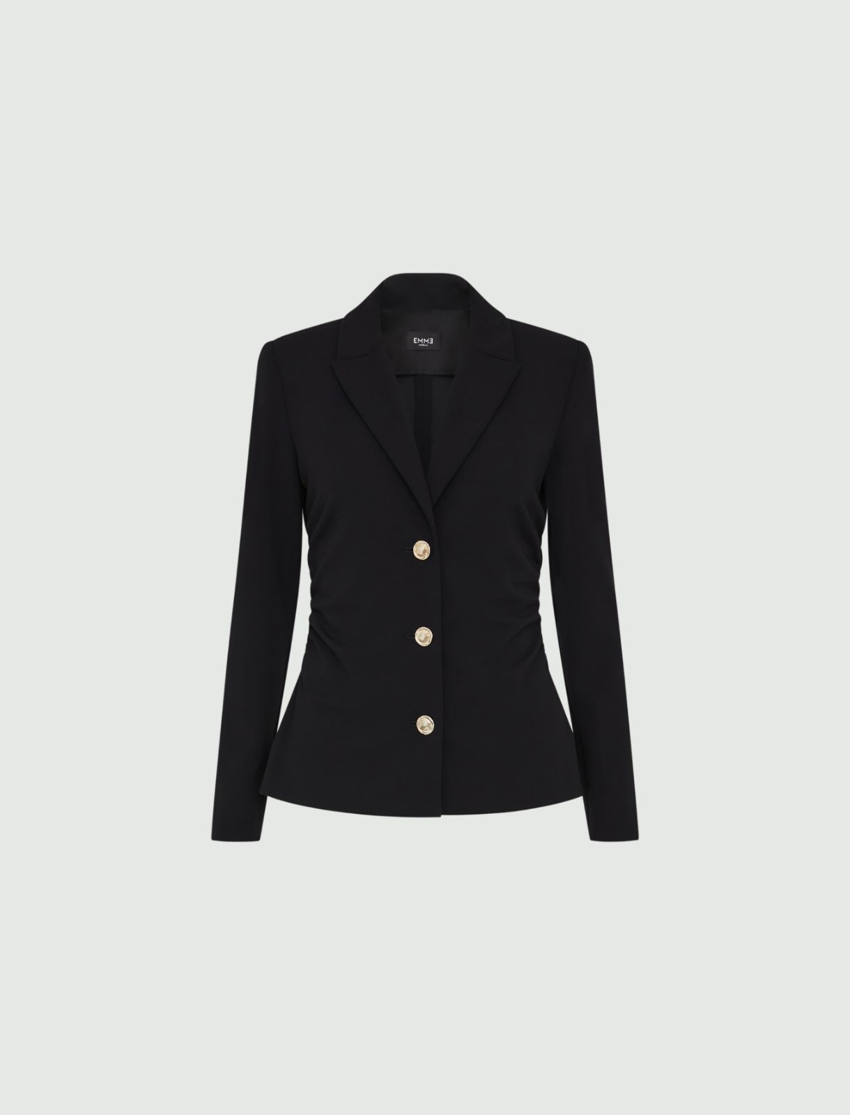 Jersey blazer - Black - Emme - 2