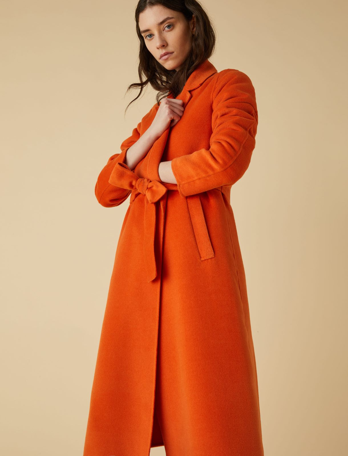 Long coat - Orange - Marella - 3
