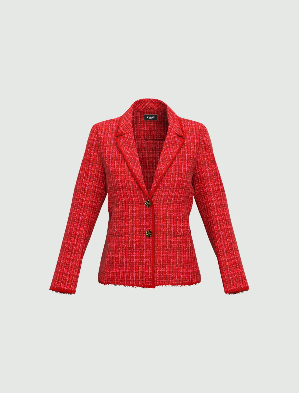 Short blazer - Red - Emme - 2