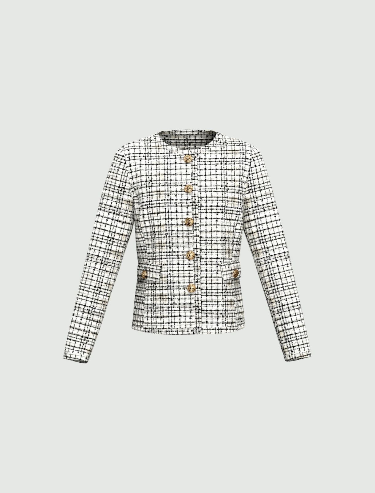 Tweed jacket - Ivory - Marella - 4