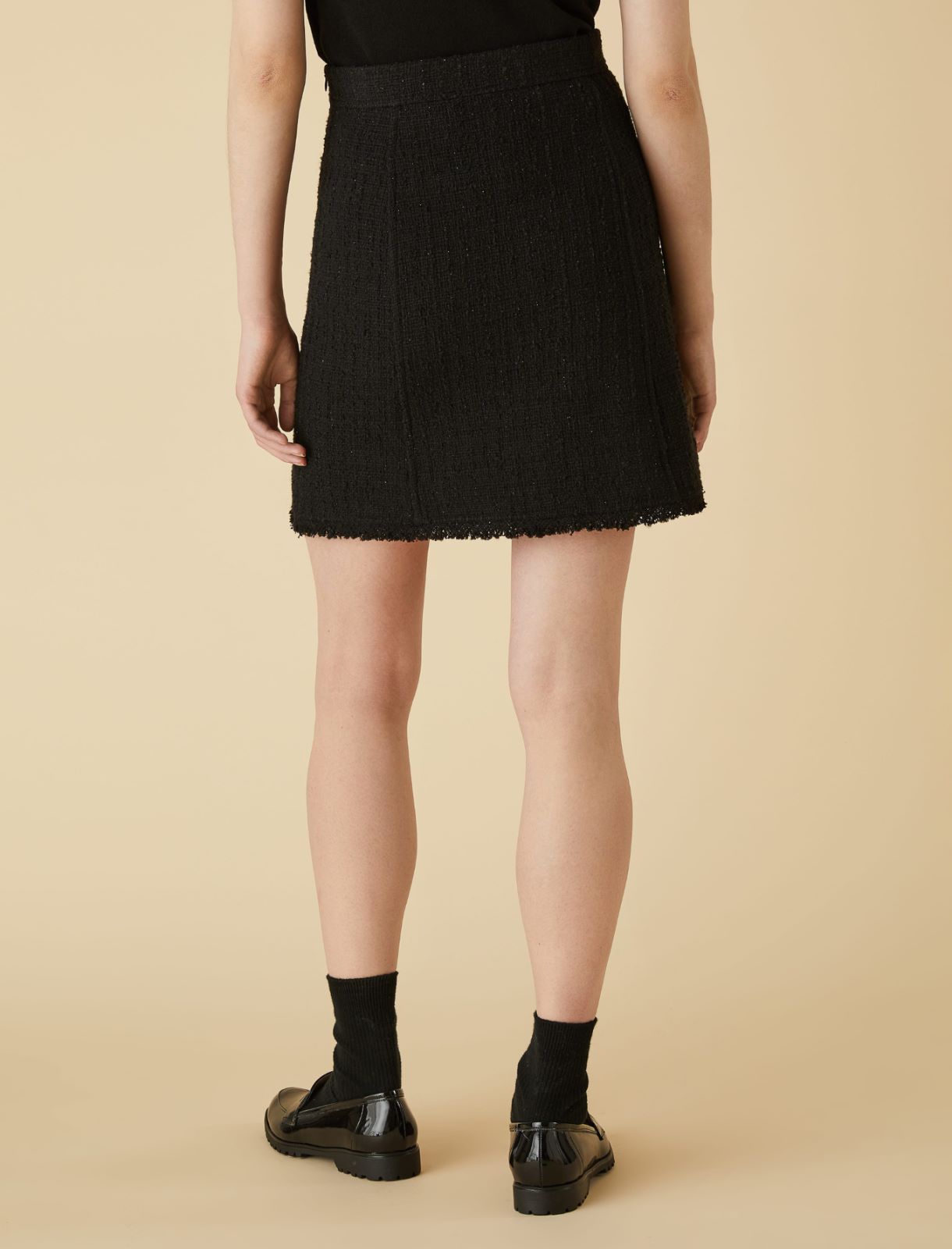 Short skirt - Black - Marella - 2