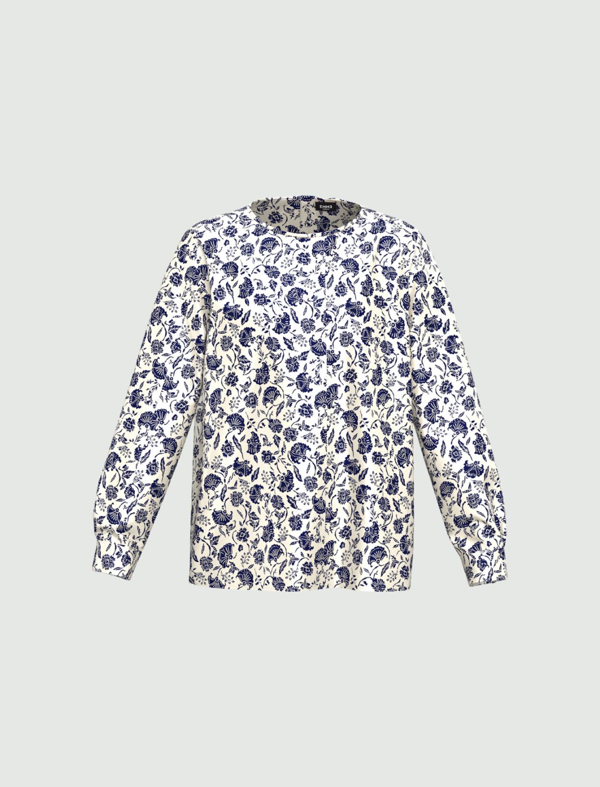 Twill blouse - Cornflower blue - Marella