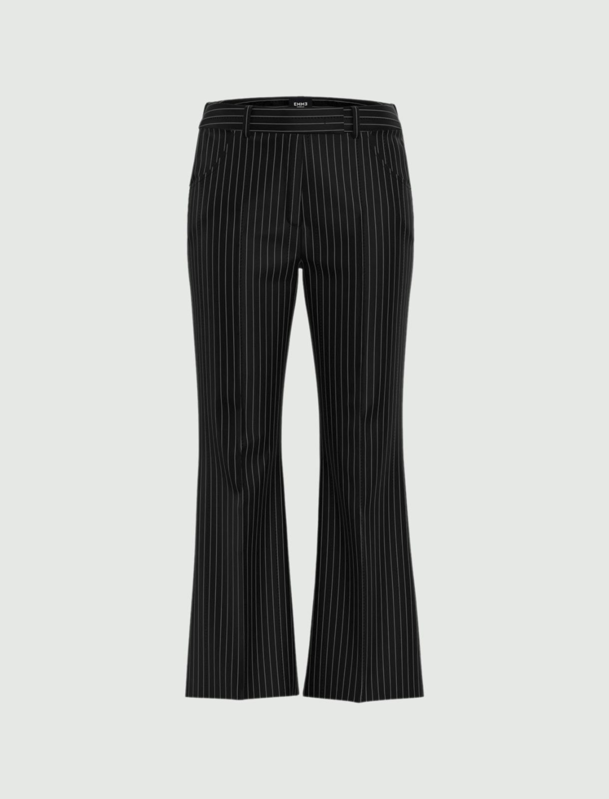 Pantalon cropped - Noir - Marella - 4