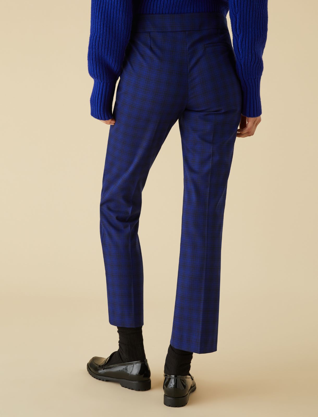 Straight-leg trousers - Cornflower blue - Marella - 2