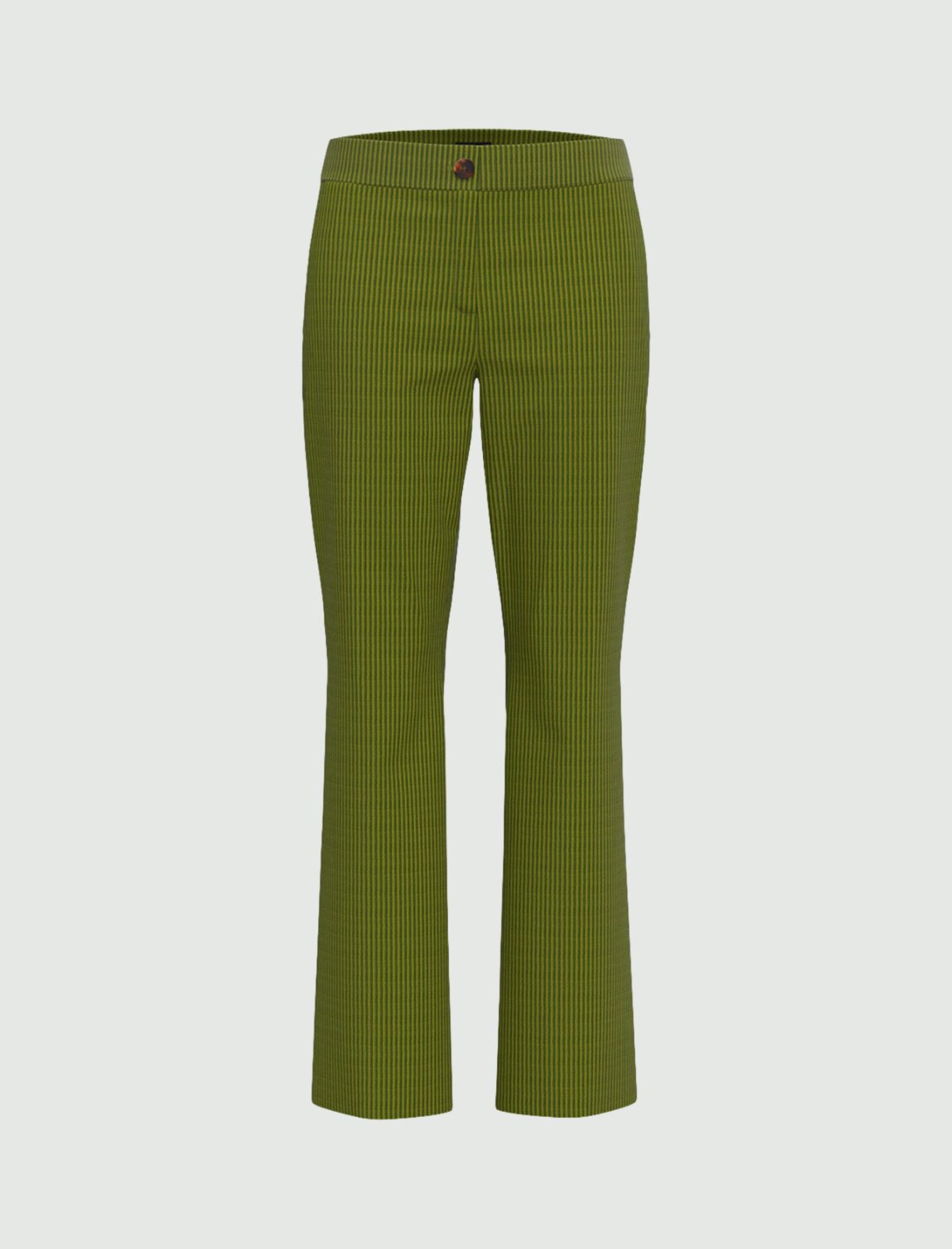 Corduroy trousers - Light olive-green - Marella - 4