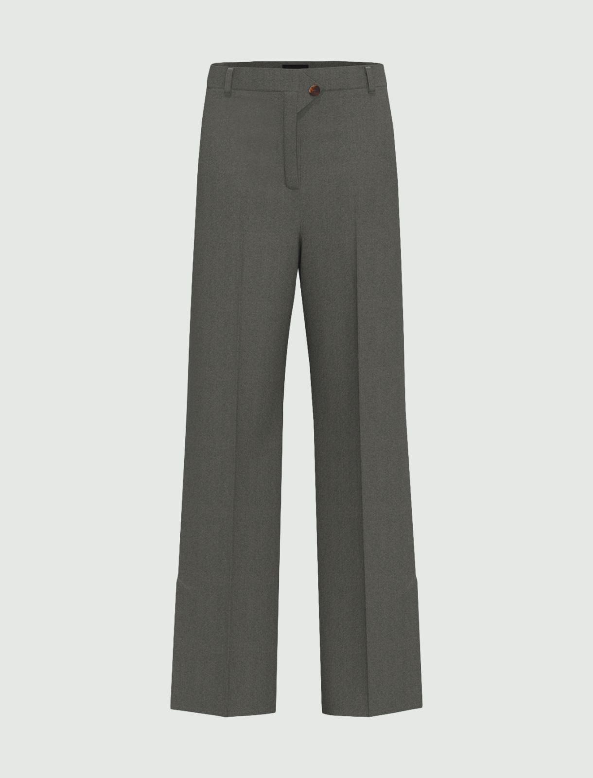 Flannel trousers - Melange grey - Marella - 4