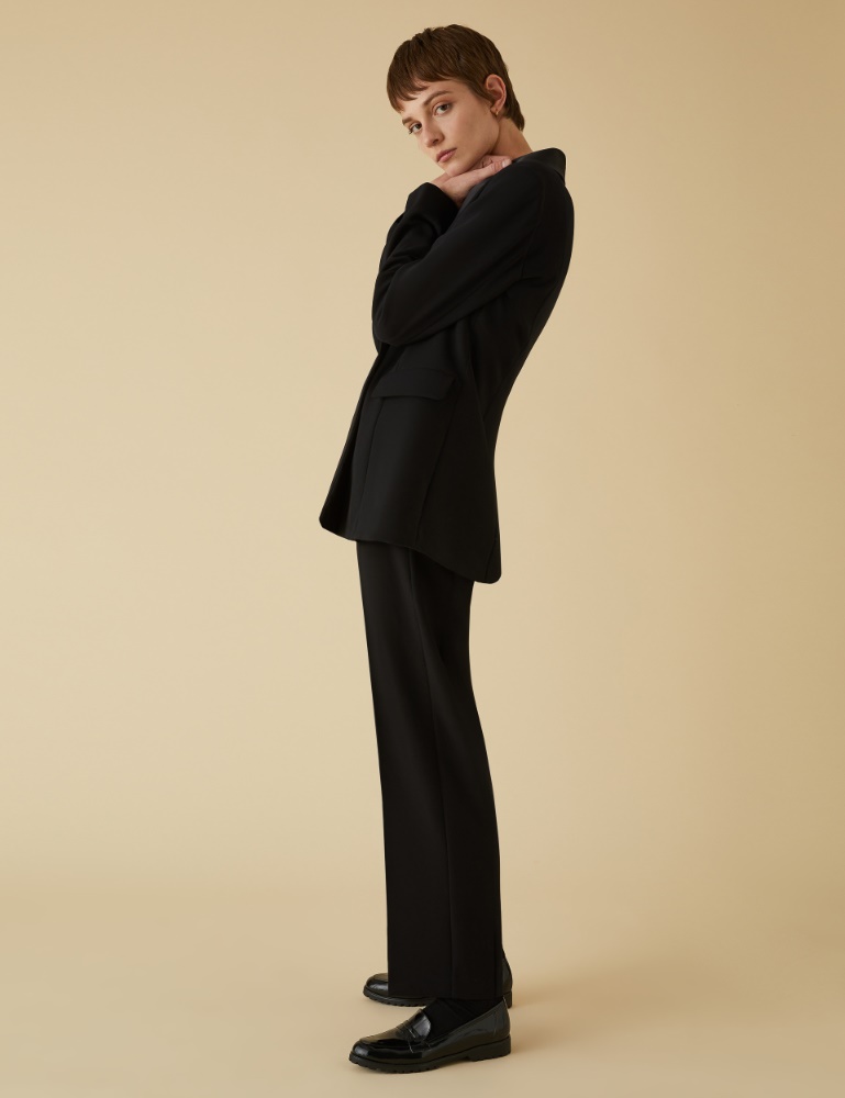 Straight trousers - Black - Emme