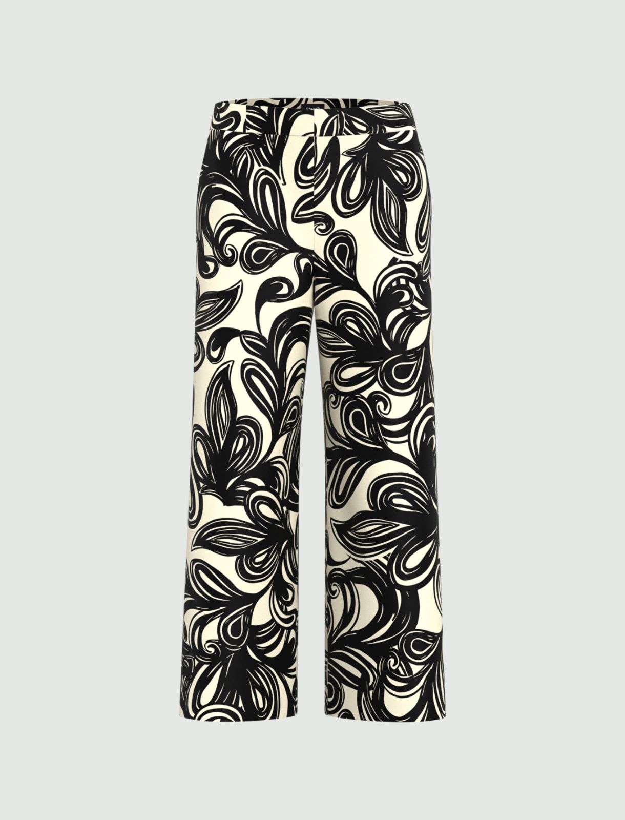 Crepe trousers - Ivory - Emme - 2