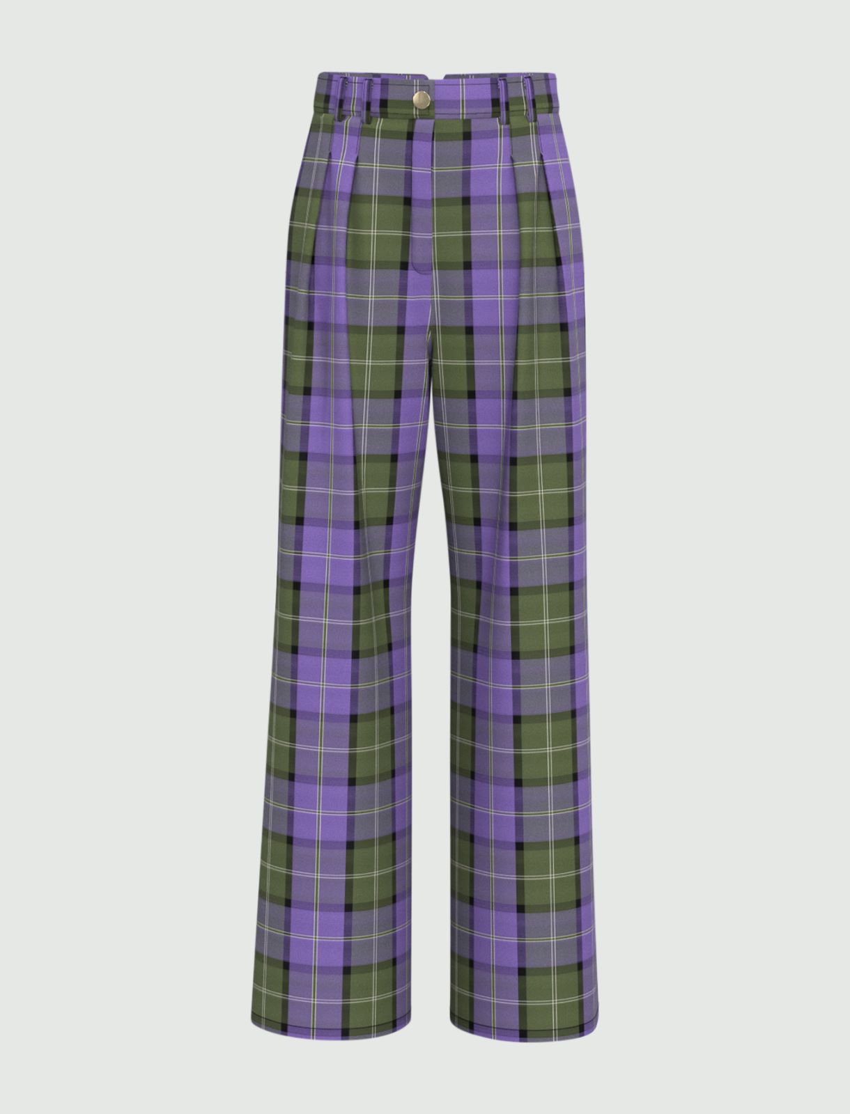 Wide-leg trousers - Purple - Marella - 4