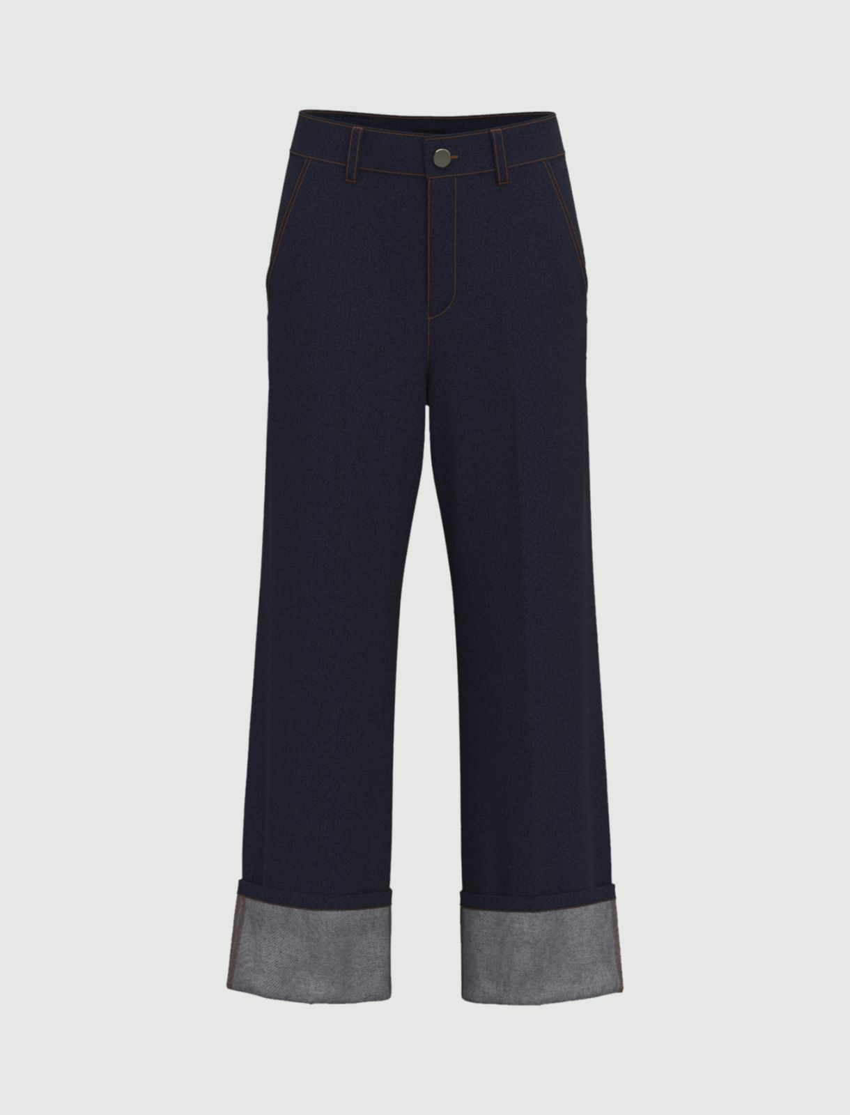 Straight-leg jeans - Navy - Marella - 4