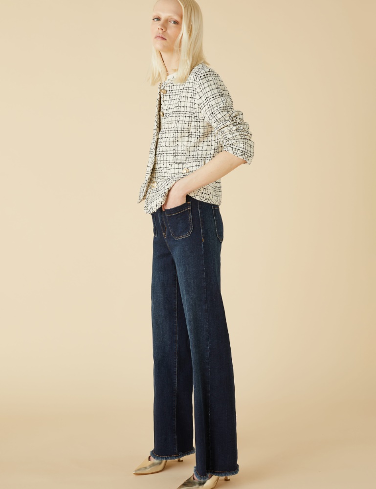 Wide-leg jeans - Copying blue - Marella